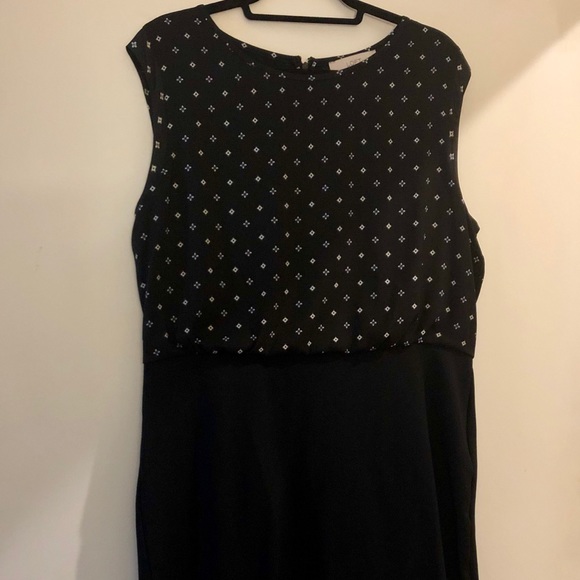 Blouse-and-skirt style sheath dress - Picture 1 of 4
